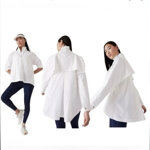 NWT Athleta Uptempo Anorak Jacket XXS White $159 Retail